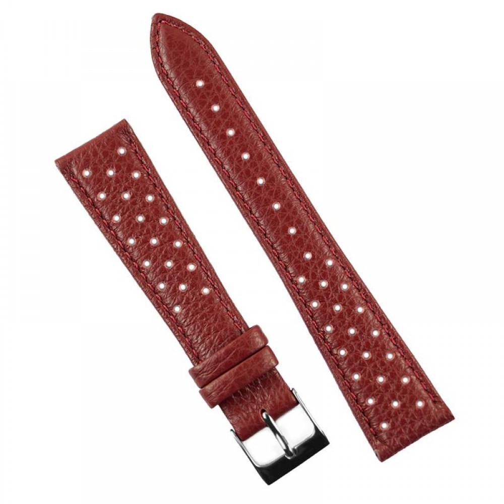 22mm Bordeaux Grand Prix Racing Watch Strap