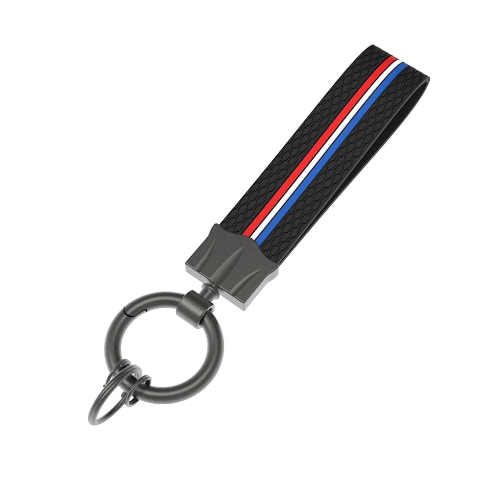 Striped Keychain
