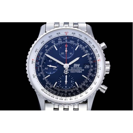 BESTWING NAVY BLUE CHRONOGRAPH WATCH [REFURBISHED]