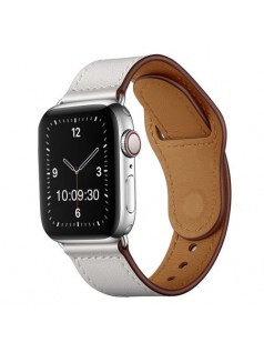 Stitched Leather Apple Watch Strap