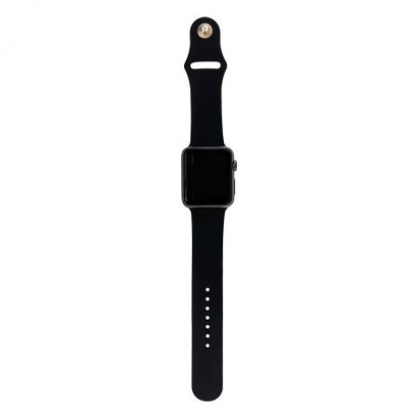 Apple Watch Silicone Strap Black