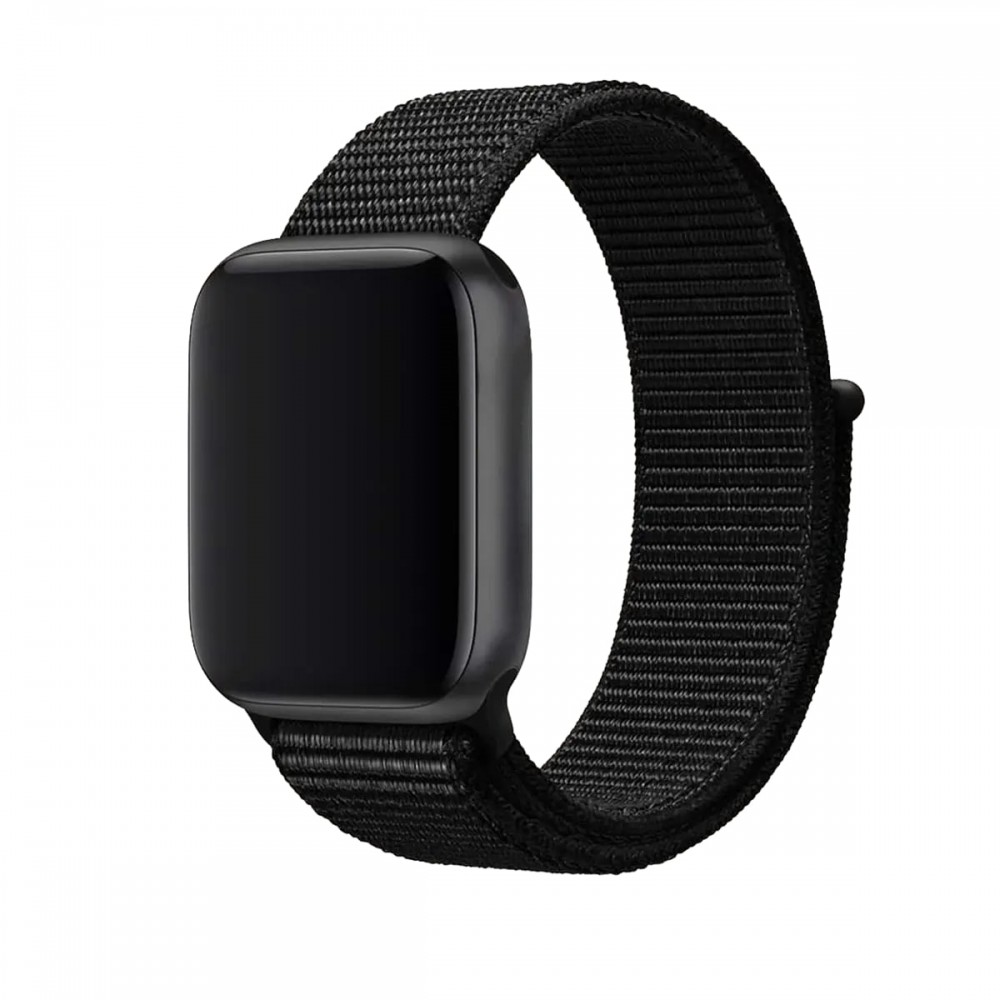 Nylon Apple Watch Strap Black