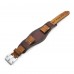 20mm, 22mm Gunny X MT '74' Light Brown Handmade Quick Release Reversible Bund Leather Strap