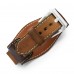 20mm, 22mm Gunny X MT '74' Light Brown Handmade Quick Release Reversible Bund Leather Strap