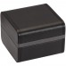 Single Leather Watch Box In Black Onyx
