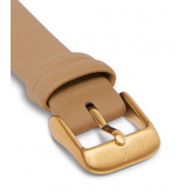 TAN BRUSHED GOLD BUCKLE