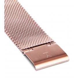16MM MESH ROSE GOLD