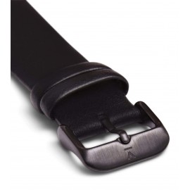 16MM BRUSHED BLACK BUCKLE