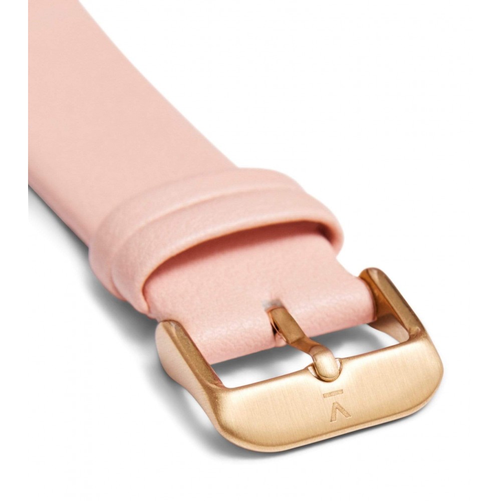 PINK BRUSHED GOLD BUCKLE